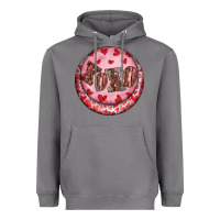 Storm Western valentine's day xoxo round earrings Heavyweight Hoodie - RanaPortraitStore