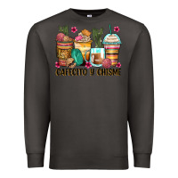 Smoke cafecito y chisme coffee cups Premium Sweatshirt - Zillion Design Studio