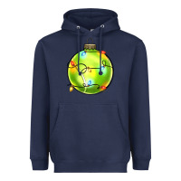 Navy christmas  tennis Heavyweight Hoodie - Zillion Design Studio