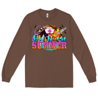 Chestnut hot nurse summer Long Sleeve Tee - BarkalooDesign