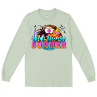 Matcha hot nurse summer Long Sleeve Tee - BarkalooDesign