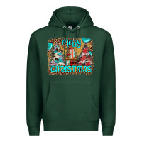 Sports Green merry christmas Premium Hoodie - JahusDesignShop