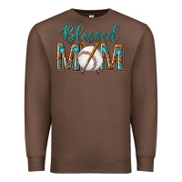 Chestnut western blessed mom with baseball Premium Sweatshirt - texasbilliewilder