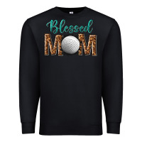 Black western blessed mom with hockey Premium Sweatshirt - texasbilliewilder