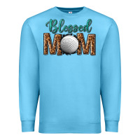 Ocean Blue western blessed mom with hockey Premium Sweatshirt - texasbilliewilder