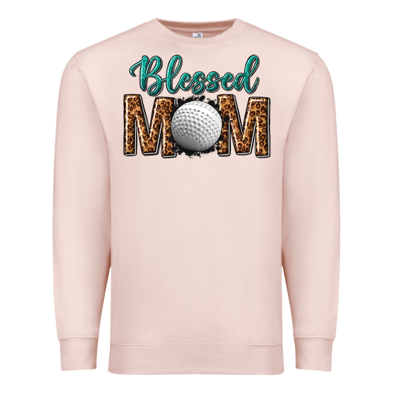 Western Blessed Mom With Hockey Premium Sweatshirt by texasbilliewilder | Teevron