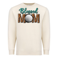 Sandshell western blessed mom with hockey Premium Sweatshirt - texasbilliewilder