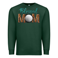 Sports Green western blessed mom with hockey Premium Sweatshirt - texasbilliewilder