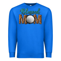 True Royal western blessed mom with hockey Premium Sweatshirt - texasbilliewilder