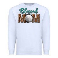 White western blessed mom with hockey Premium Sweatshirt - texasbilliewilder