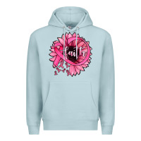 Blue Mist sunflower faith Premium Hoodie - JahusDesignShop