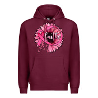 Burgundy sunflower faith Premium Hoodie - JahusDesignShop