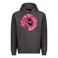 Charcoal Heather sunflower faith Premium Hoodie - JahusDesignShop
