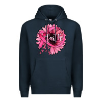 Navy sunflower faith Premium Hoodie - JahusDesignShop
