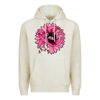Oatmeal Heather sunflower faith Premium Hoodie - JahusDesignShop