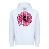 White sunflower faith Premium Hoodie - JahusDesignShop