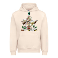 Sandshell martini glasses and martini bottle Urban Hoodie - AdoDesignShop