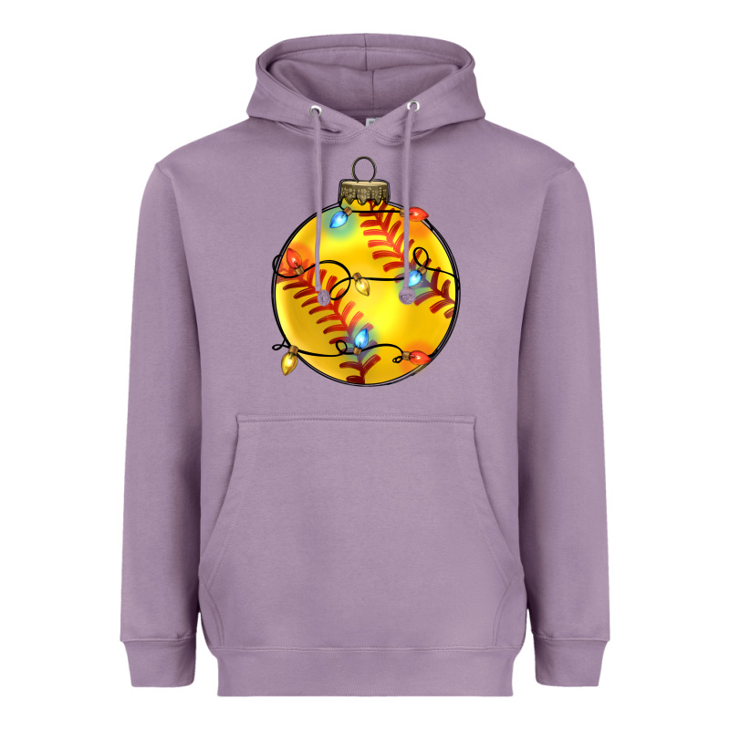 Christmas  Softball Heavyweight Hoodie by Zillion Design Studio | Teevron