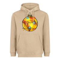 Mushroom christmas  softball Heavyweight Hoodie - Zillion Design Studio