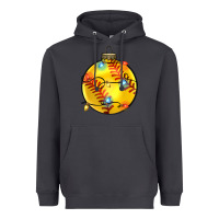 Smoke christmas  softball Heavyweight Hoodie - Zillion Design Studio