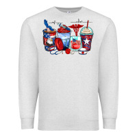 Oatmeal Heather American nurse coffee cups Premium Sweatshirt - Zillion Design Studio