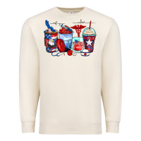 Sandshell American nurse coffee cups Premium Sweatshirt - Zillion Design Studio
