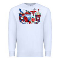 White American nurse coffee cups Premium Sweatshirt - Zillion Design Studio