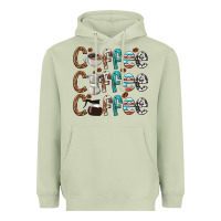 Matcha coffee coffee coffee Heavyweight Hoodie - texasbilliewilder