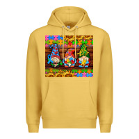 Antique Gold autism gnomes Premium Hoodie - AdoDesignShop