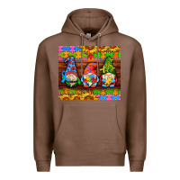 Chestnut autism gnomes Premium Hoodie - AdoDesignShop