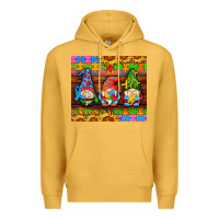Mustard autism gnomes Premium Hoodie - AdoDesignShop