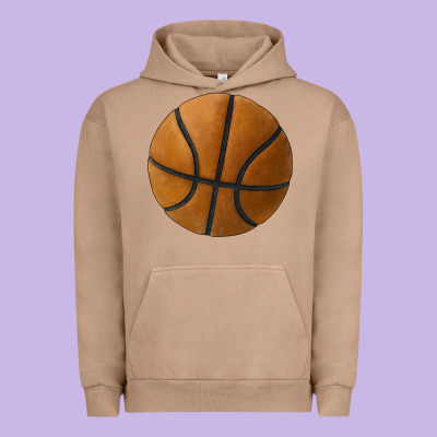 Basketball Ball Urban Hoodie Designed By Jahusdesignshop
