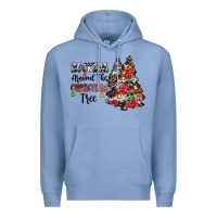 Colony Blue rocking around the christmas tree Premium Hoodie - JahusDesignShop