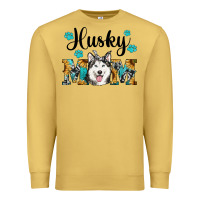 Antique Gold husky mom western Premium Sweatshirt - RanaPortraitStore