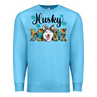 Husky Mom Western Premium Sweatshirt | Teevron