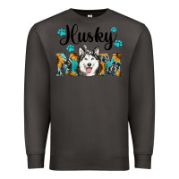Smoke husky mom western Premium Sweatshirt - RanaPortraitStore