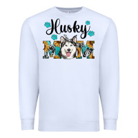 White husky mom western Premium Sweatshirt - RanaPortraitStore