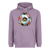 Lavender christmas  soccer Heavyweight Hoodie - Zillion Design Studio