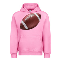 Fuchsia Pink football ball Urban Hoodie - JahusDesignShop
