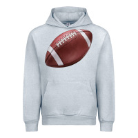 Heather Grey football ball Urban Hoodie - JahusDesignShop