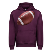 Mauve Wine football ball Urban Hoodie - JahusDesignShop