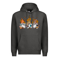 Charcoal Heather coffee gnomes Premium Hoodie - Jasminsmagicworld
