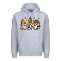 Heather Grey coffee gnomes Premium Hoodie - Jasminsmagicworld