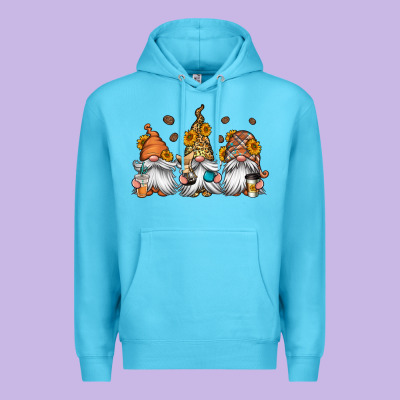Coffee Gnomes Premium Hoodie Designed By Jasminsmagicworld