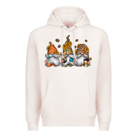 Pale Pink coffee gnomes Premium Hoodie - Jasminsmagicworld