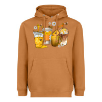 Meerkat coffee cups bumble bee Heavyweight Hoodie - texasbilliewilder