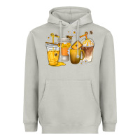 Moon Dust coffee cups bumble bee Heavyweight Hoodie - texasbilliewilder