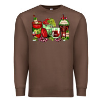 Chestnut wine coffee cups Premium Sweatshirt - Zillion Design Studio