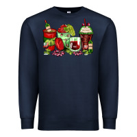 Wine Coffee Cups Premium Sweatshirt | Teevron