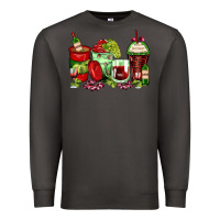 Smoke wine coffee cups Premium Sweatshirt - Zillion Design Studio